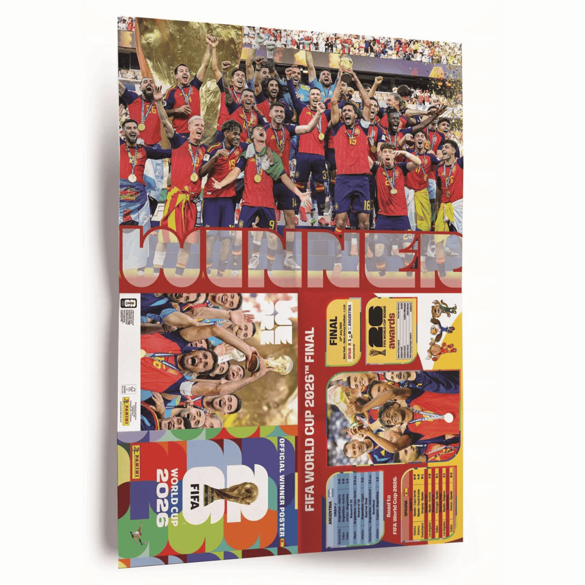 FIFA World Cup 2026™ Offizielles Gewinner Poster Set - Spanien