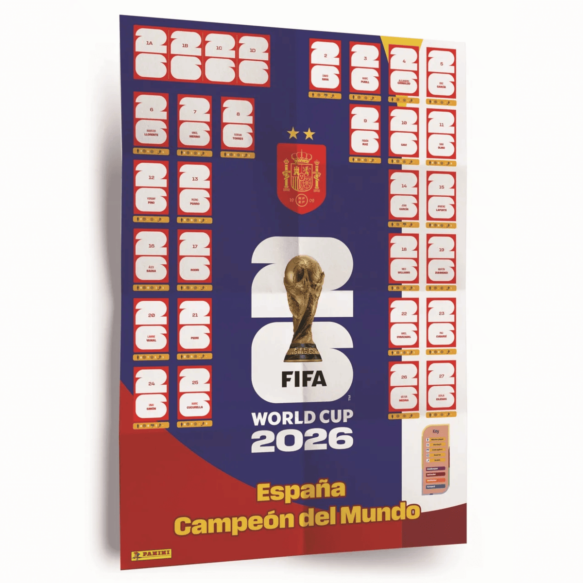 FIFA World Cup 2026™ Offizielles Gewinner Poster Set - Spanien