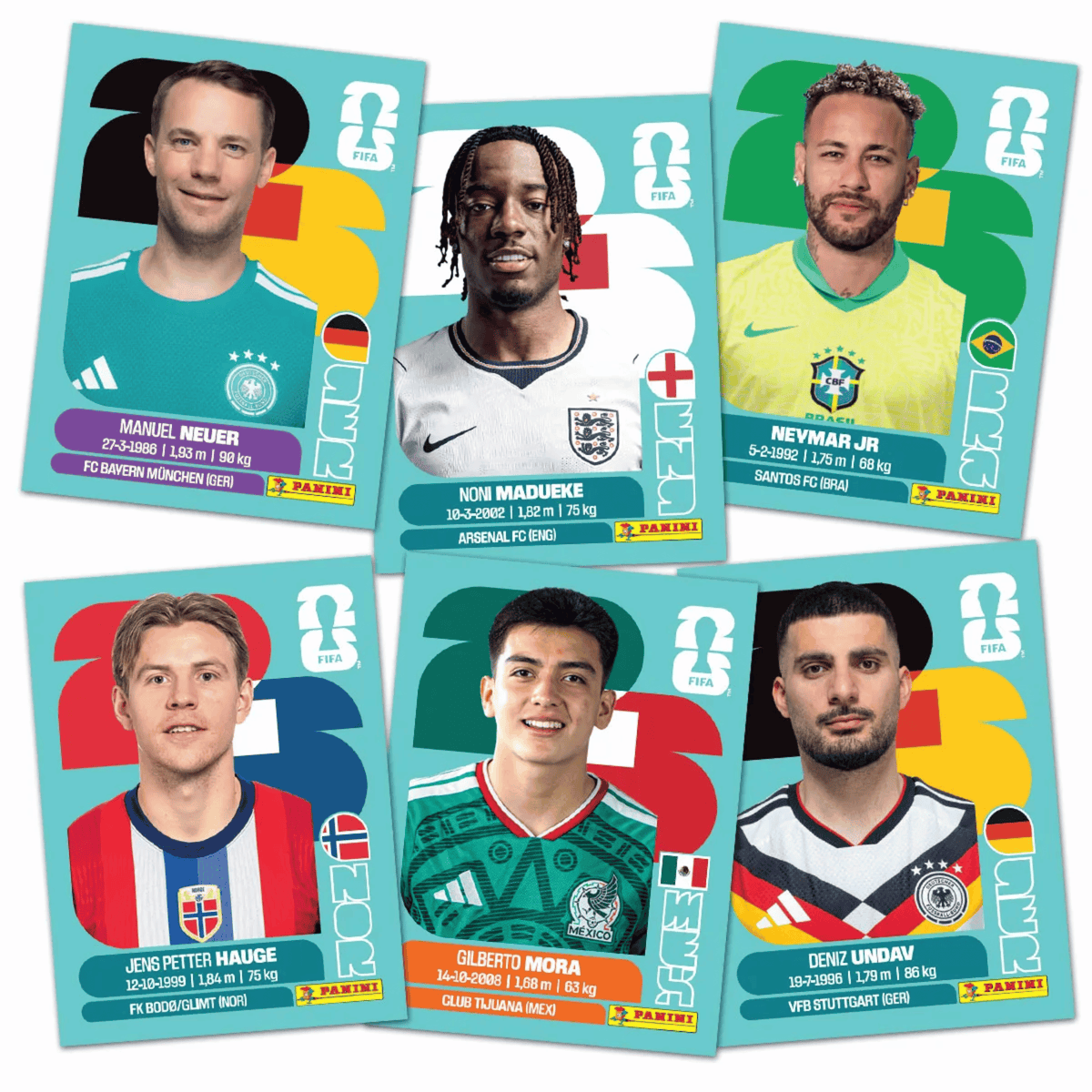 Offizielle FIFA World Cup 2026™ Stickerkollektion – Update Set mit 120 Stickern