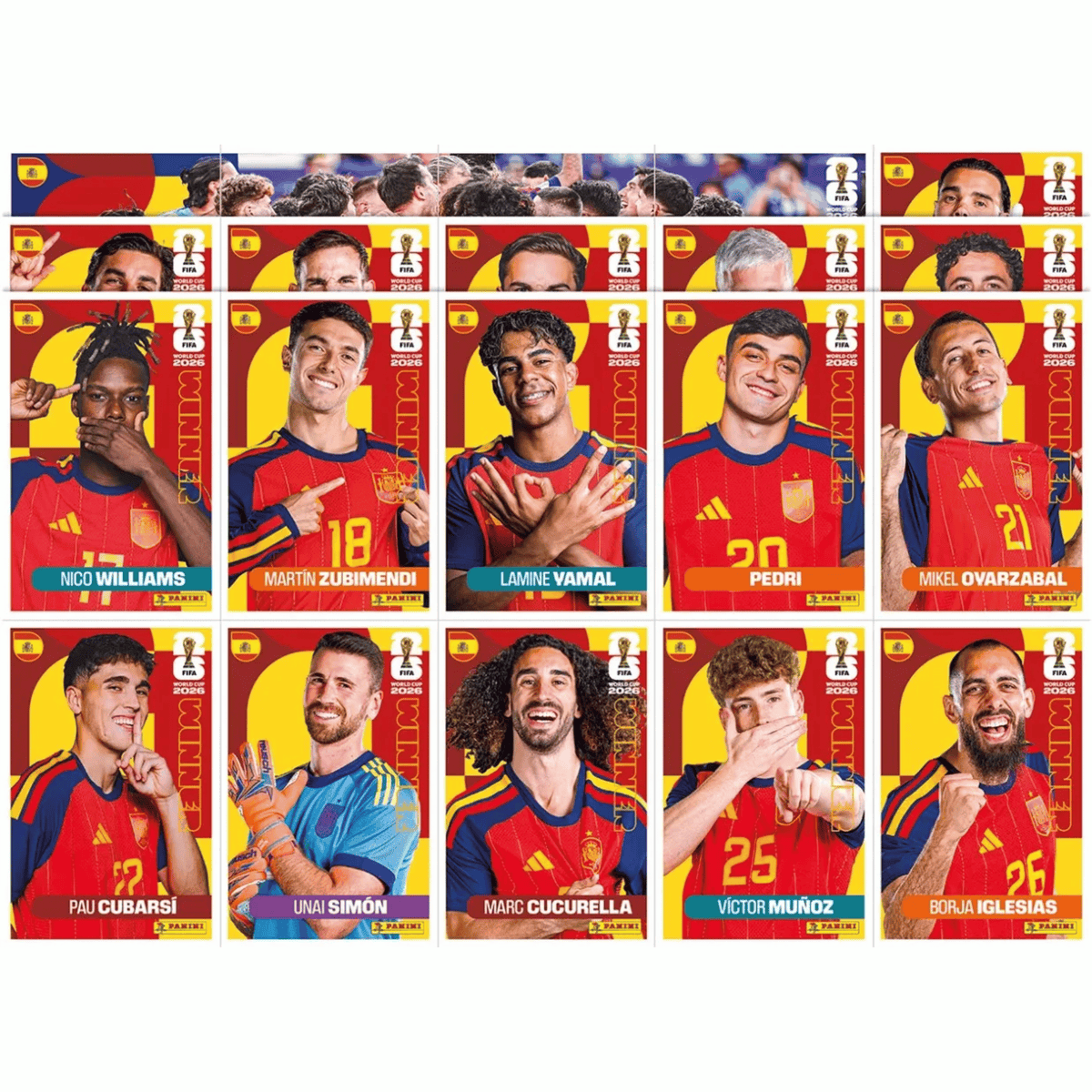 FIFA World Cup 2026™ Offizielles Gewinner Poster Set - Spanien