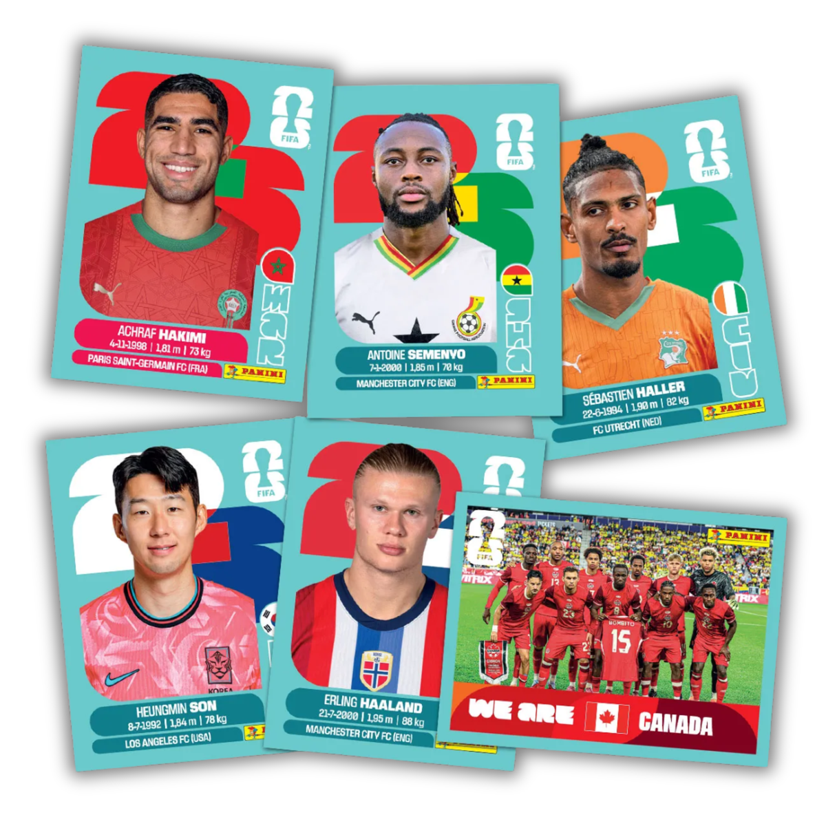 Offizielle FIFA World Cup 2026™ Stickerkollektion | Alle 980 Sticker + Update Set mit 120 Update Stickern + Hardcover Album